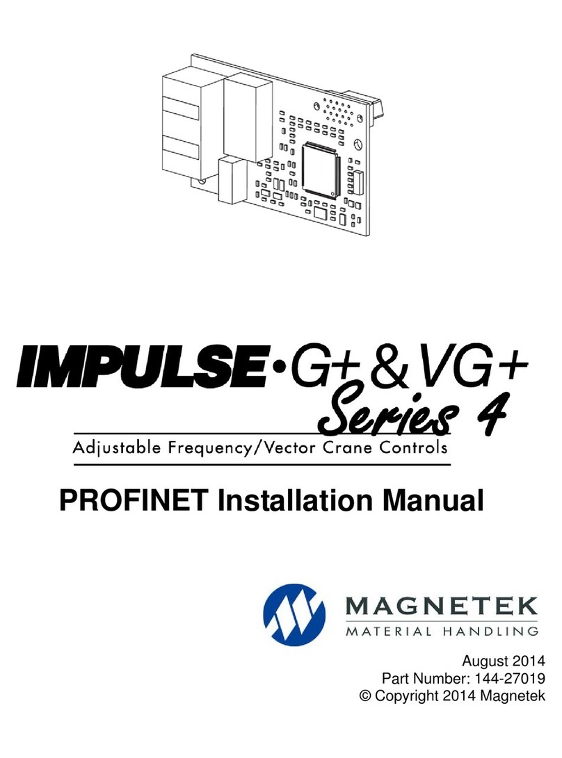 Magnetek IMPULSE G Plus Series 4 installation manual