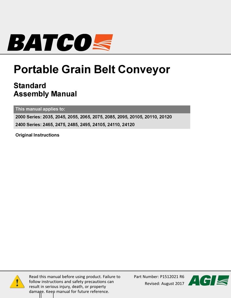 Batco 2035 Assembly manual