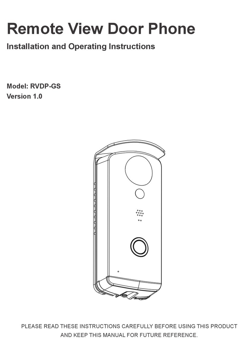 ibood RVDP-GS Installation and operating instructions