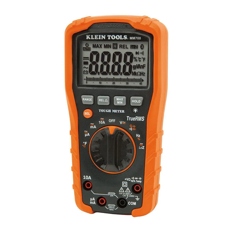 Klein Tools MM700 User manual