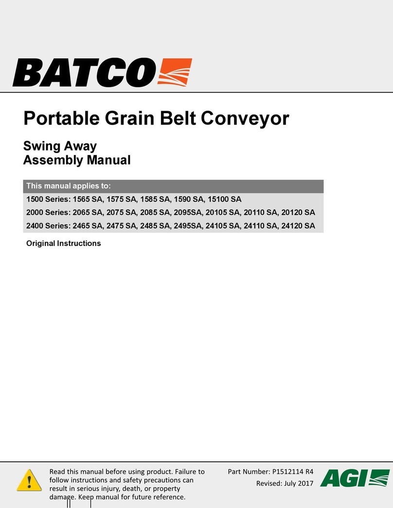 Batco 1565 SA User manual