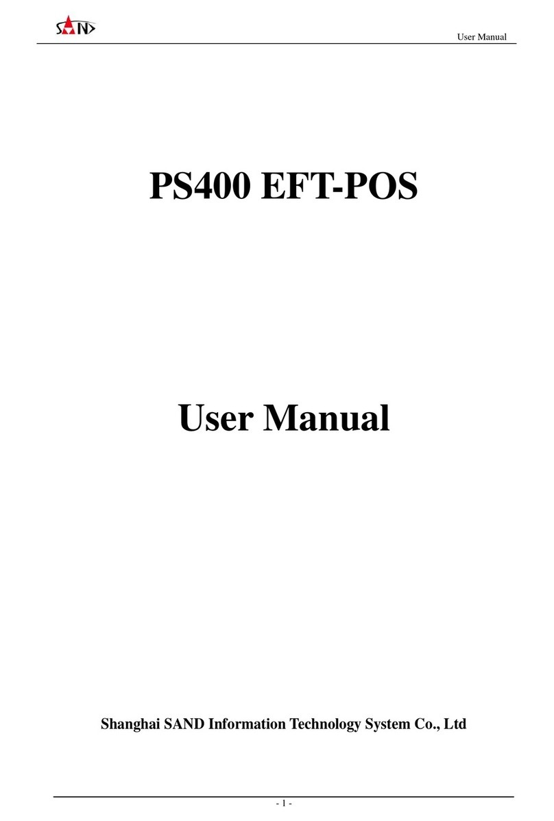 SAND PS400 EFT-POS User manual