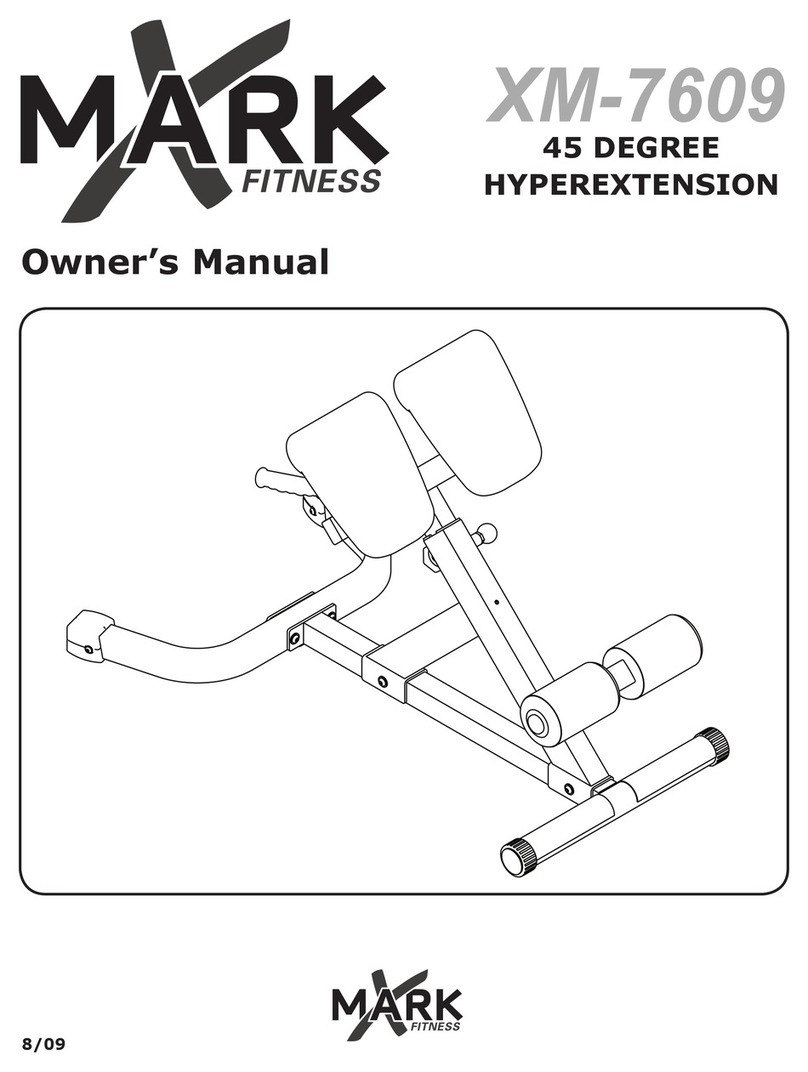 Mark Fitness XM-7609 owner's manual