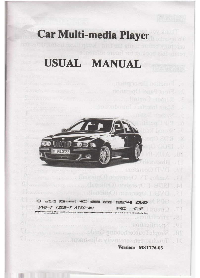 ROAD DRAGON CVSF-C115 Usual manual