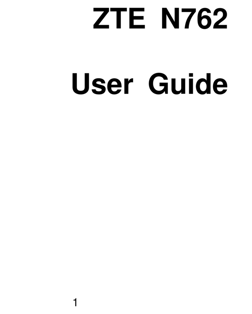 Zte N762 user guide