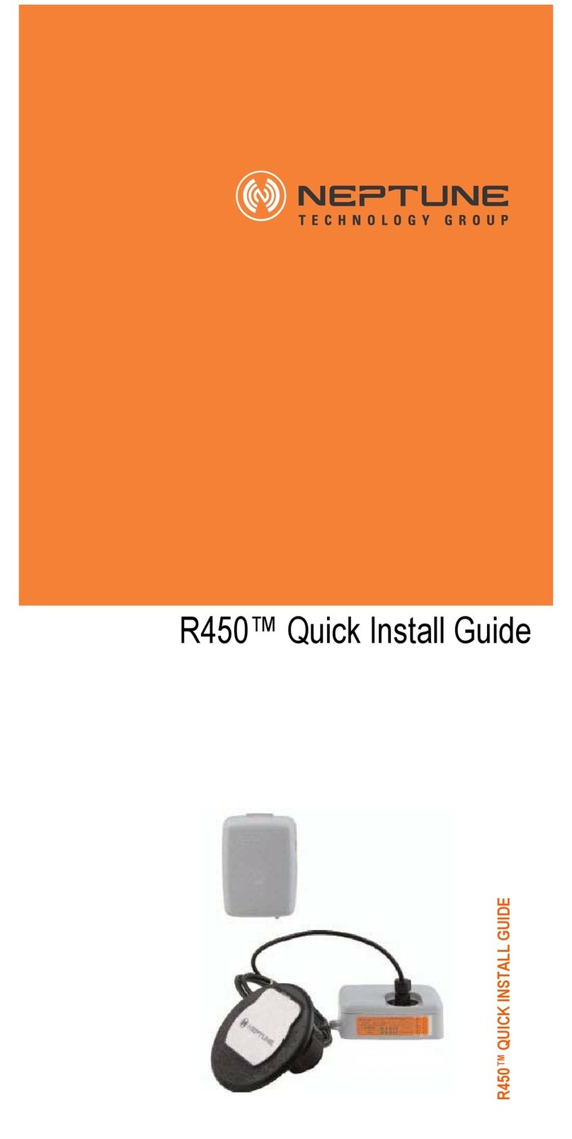Neptune R450 User manual