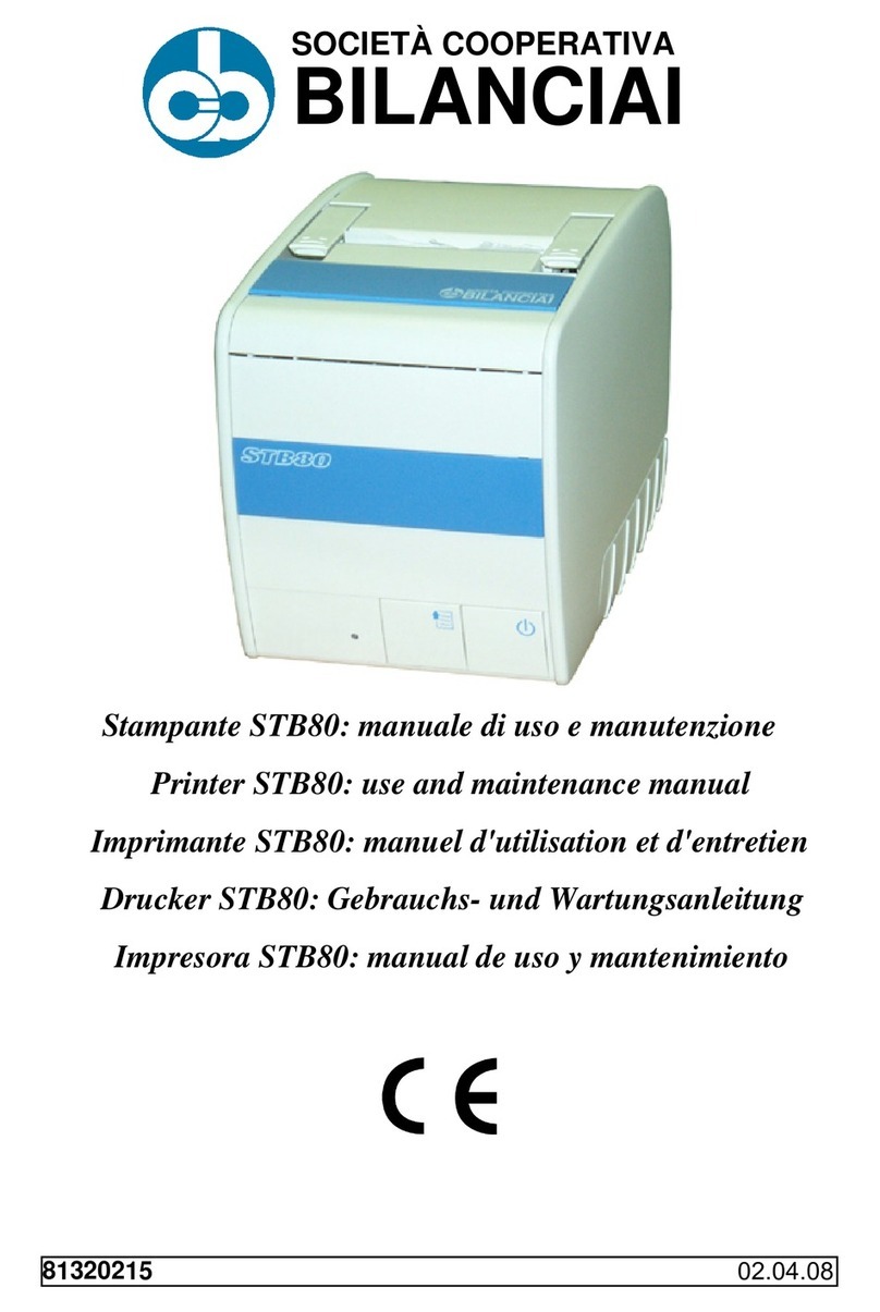 Bilanciai STB80 User manual