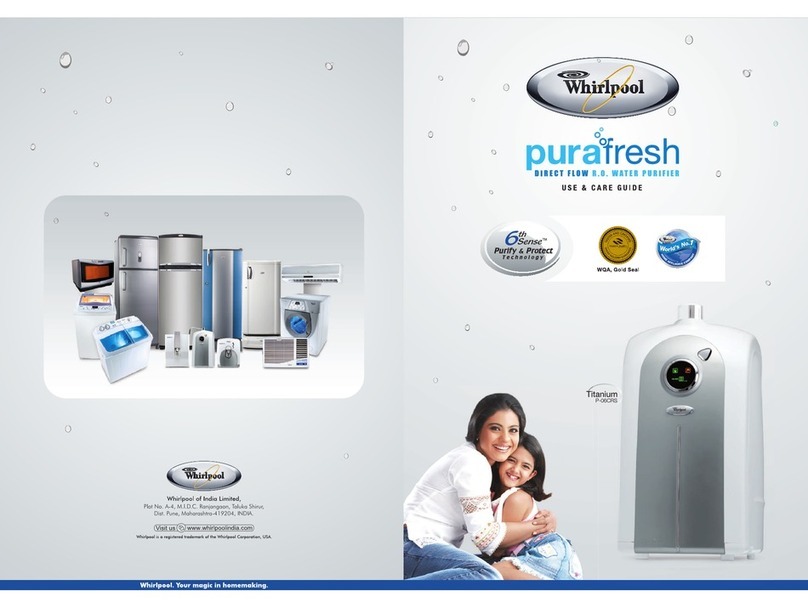 Whirlpool TITANIUM P-06CRS Use & care guide