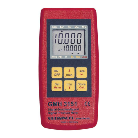 GREISINGER GMH 3151 User manual