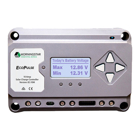 Morningstar EC-10 Installation, operation and maintanance manual