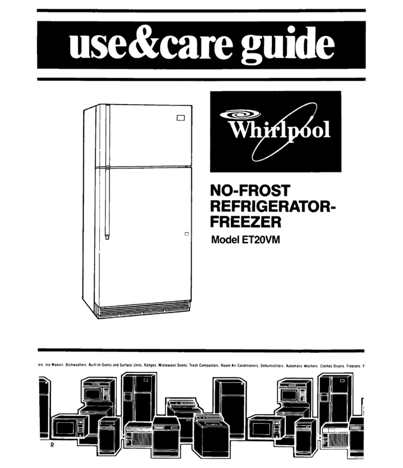 Whirlpool ET20VM Use & care guide