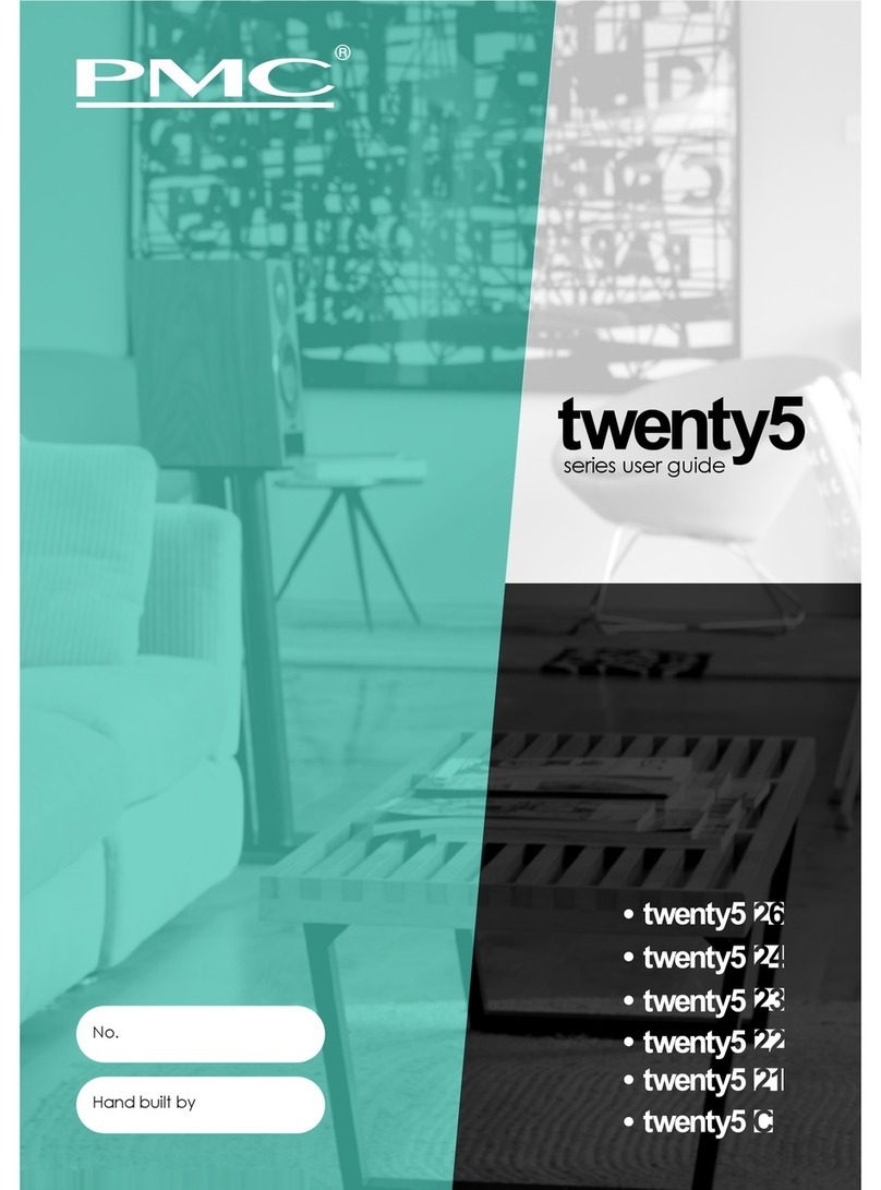 PMC TWENTY5 26 User manual
