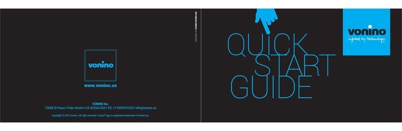 Vonino Navo QS User manual
