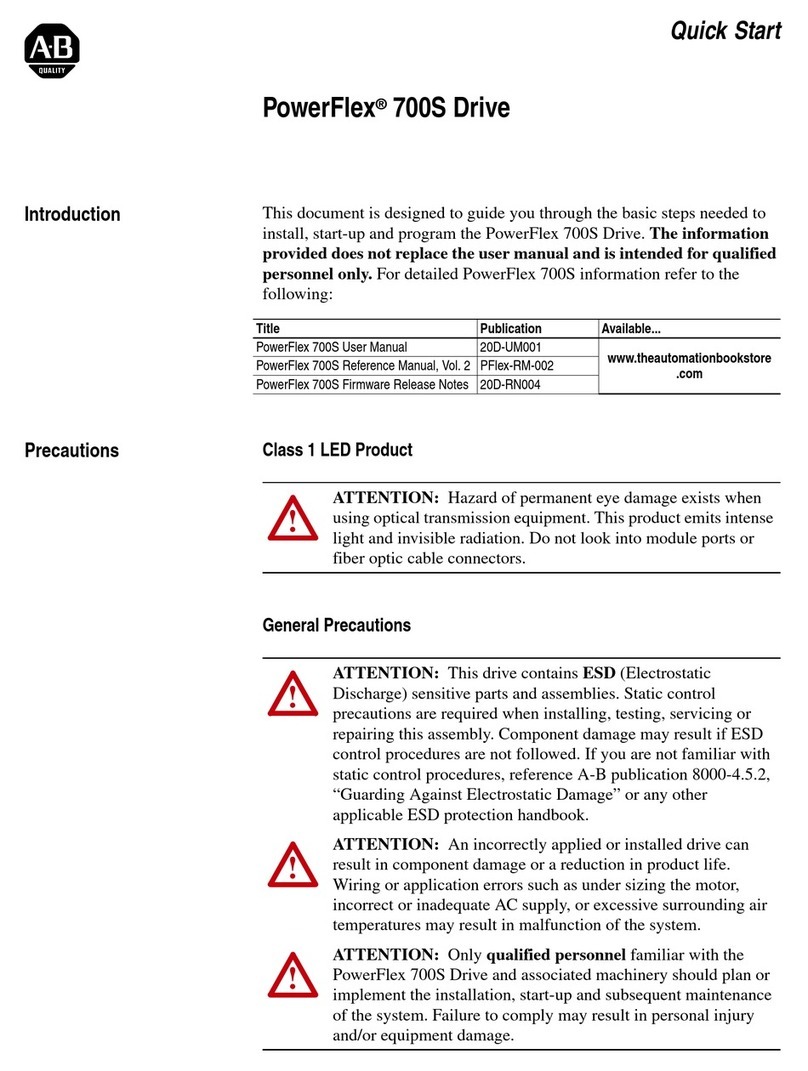 AB Quality PowerFlex 700S quick start guide