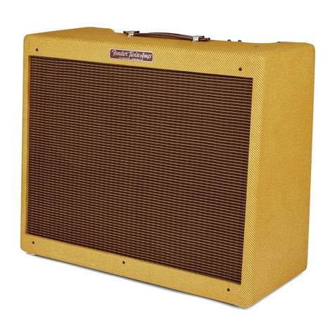 Fender '57 Custom Twin-Amp owner's manual