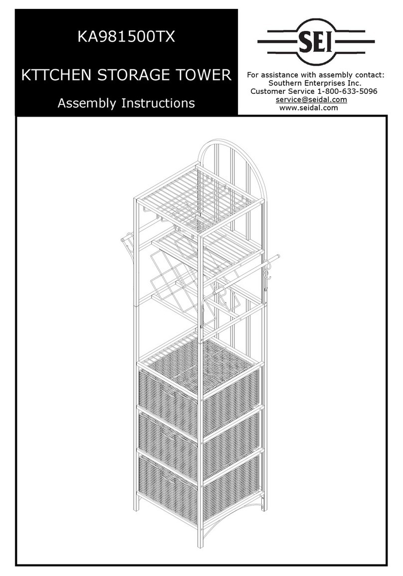 SEI KA981500TX Assembly instructions SEI KA981500TX Assembly instructions