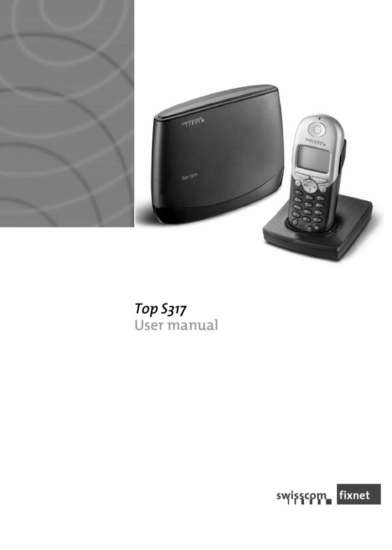 Swisscom Top S317 User manual