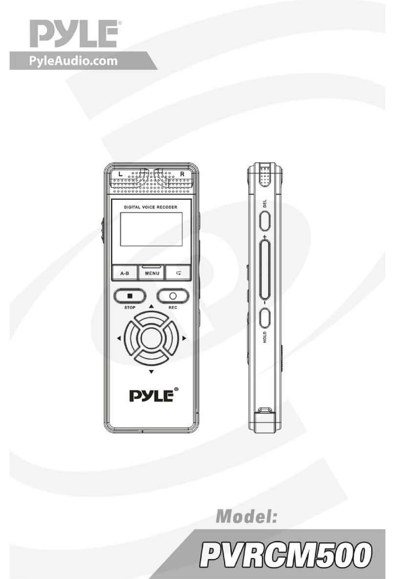Pyle PVRCM500 User manual