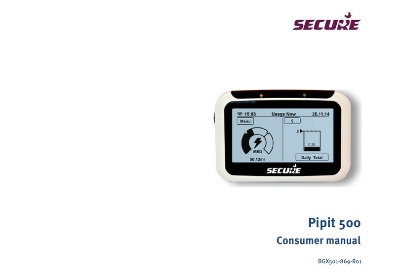 Secure Pipit 500 User manual