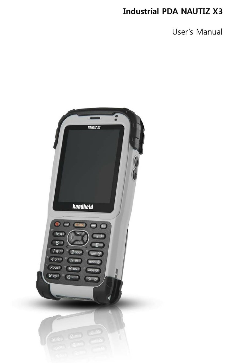 HandHeld Nautiz X3 User manual HandHeld Nautiz X3 User manual