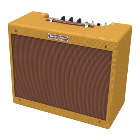 Fender '57 Deluxe owner's manual