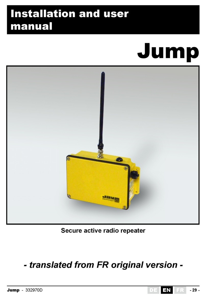 Jay electronique Jump User manual