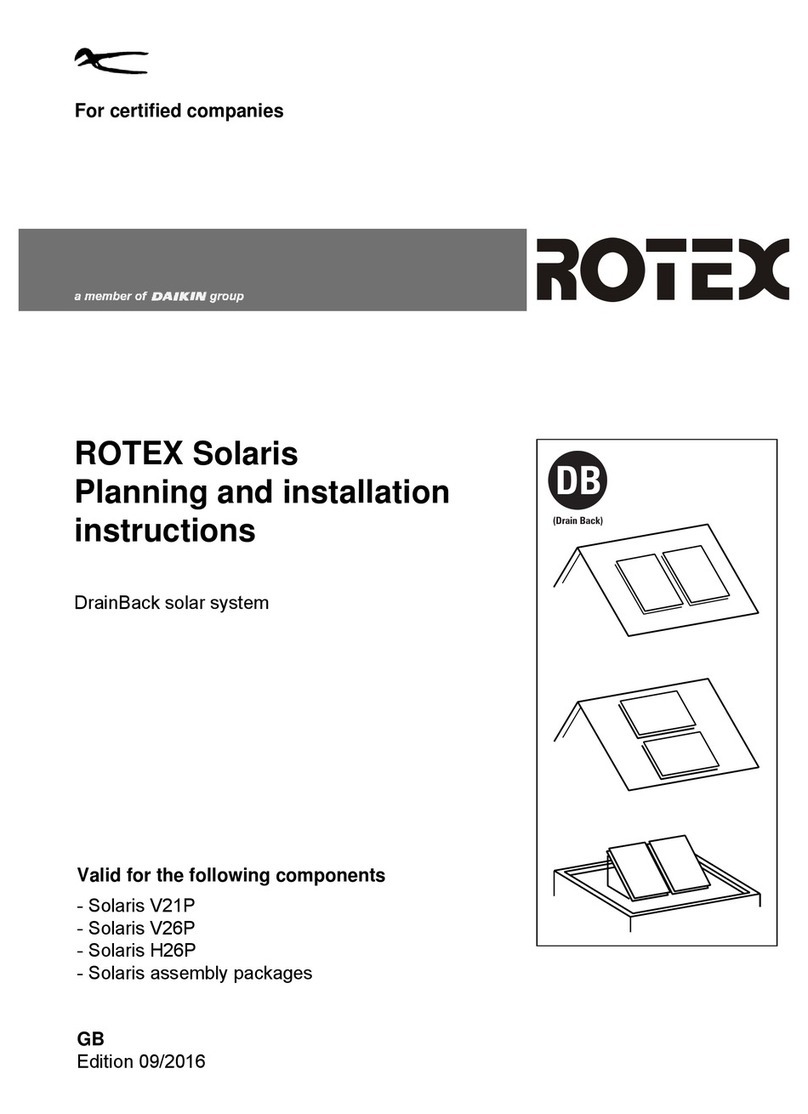 Rotex V26P Planning and installation guide