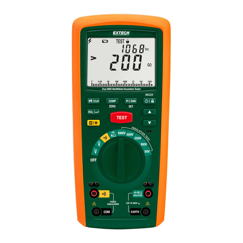 Extech Instruments MG325 User manual