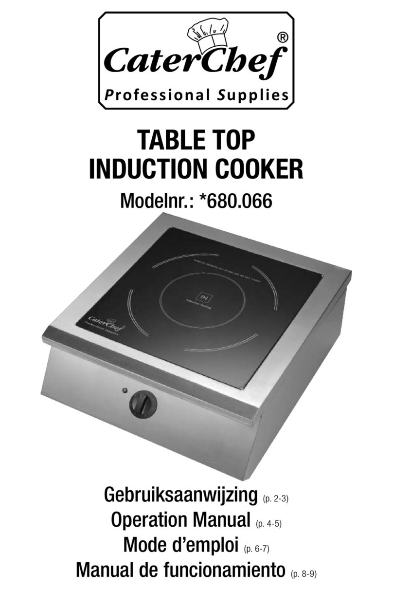 Cater Chef 680.066 Operation manual