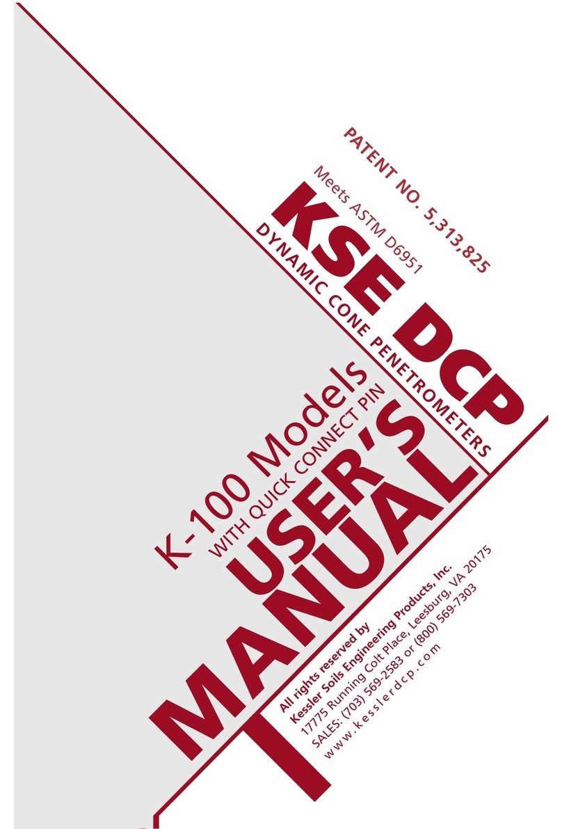 KSE DCP K-100 user manual