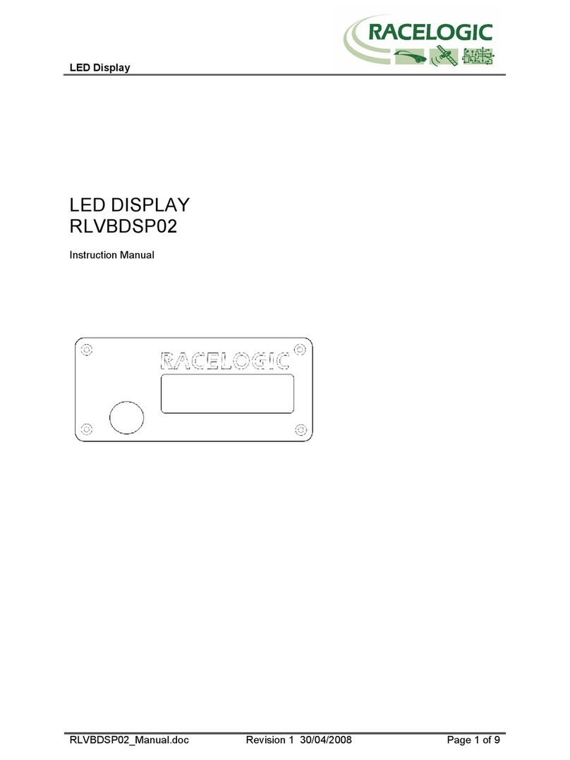 Racelogic RLVBDSP02 User manual