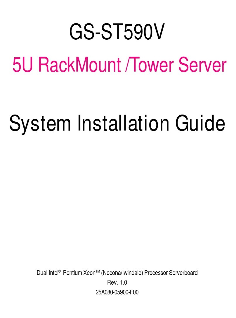 Gigabyte GS-ST590V User guide