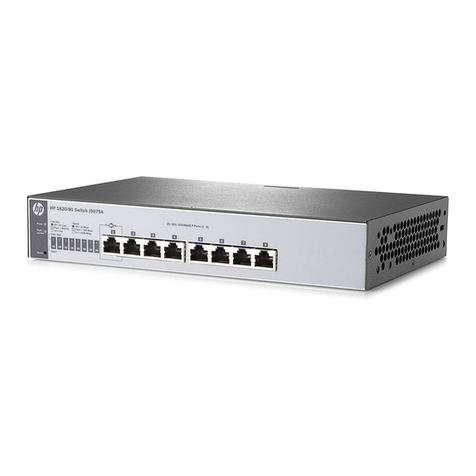 HP OfficeConnect 1820 8G Installation and getting started guide