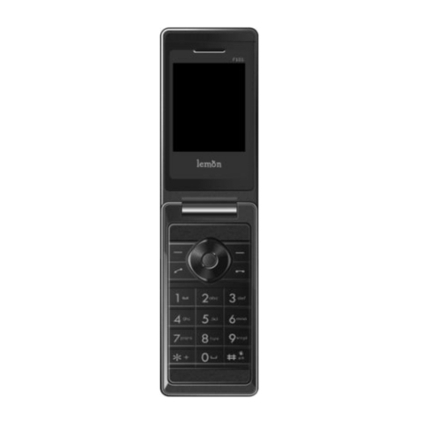 Lemon F101 User manual Lemon F101 User manual