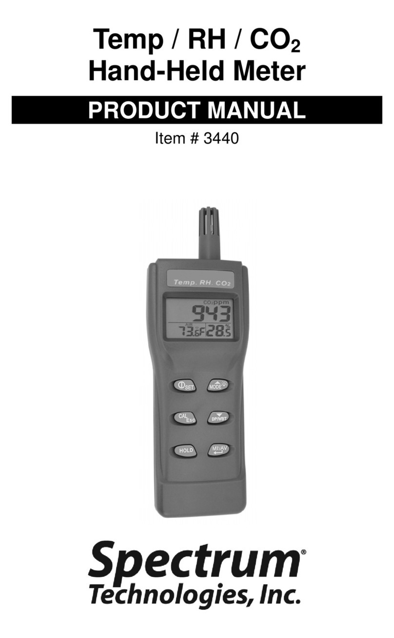 Spectrum 3440 User manual