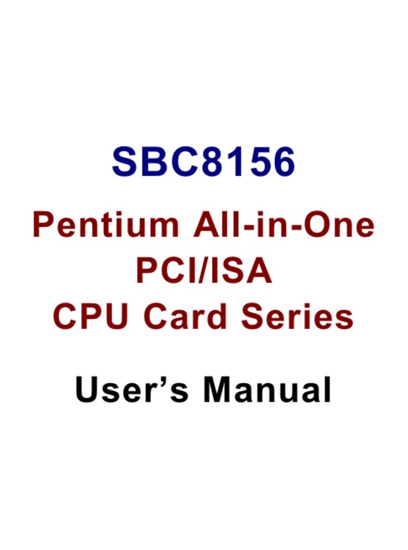 Axiom SBC8156 user manual