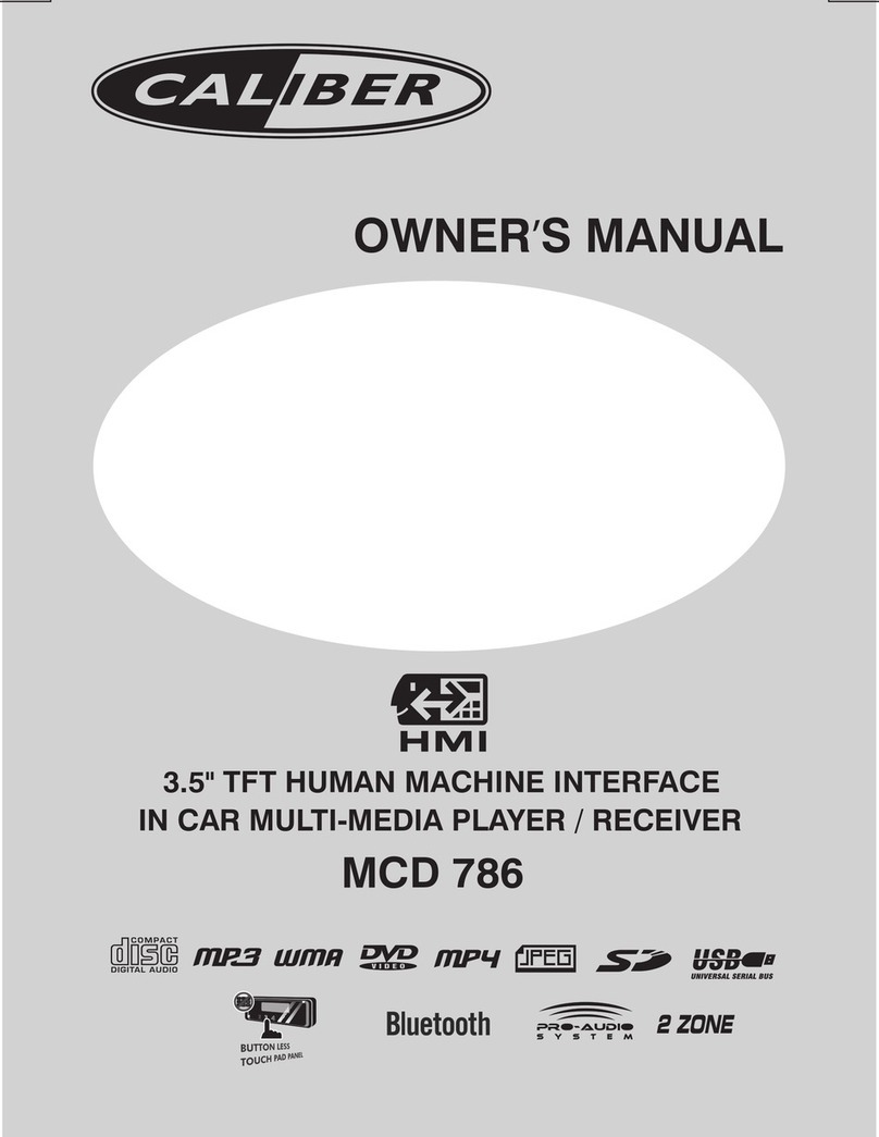 Caliber MCD 786 owner's manual