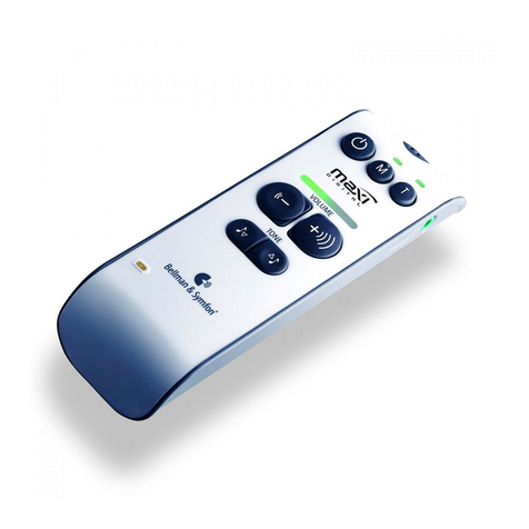 Bellman & Symfon Audio Maxi BE2020 User manual