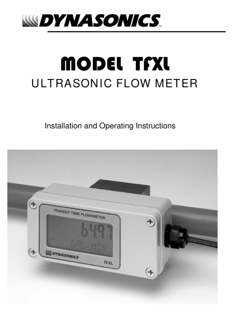 dynasonics TFXL User manual