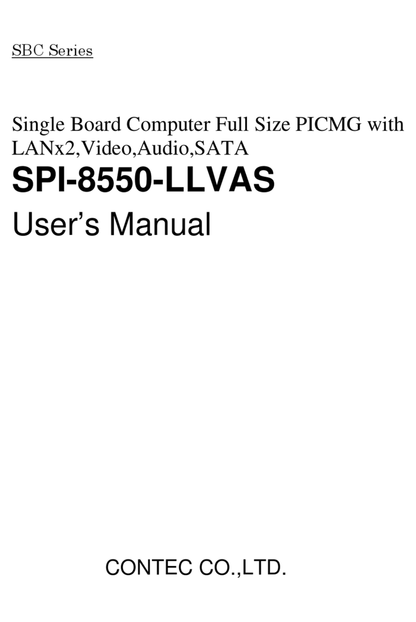 Contec SPI-8550-LLVAS User manual