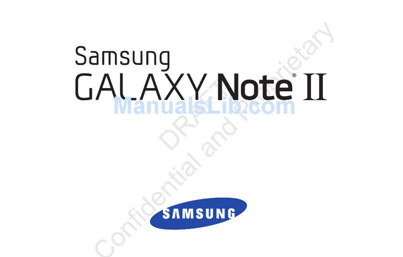 Samsung Galaxy Note II user manual