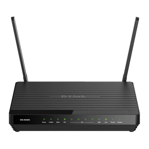 D-Link DVG-N5402G/ACF User manual D-Link DVG-N5402G/ACF User manual