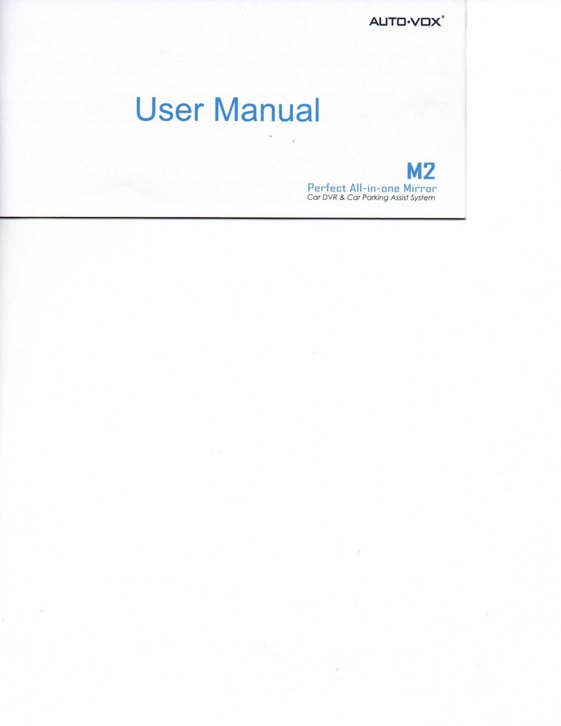 Auto Vox M2 user manual