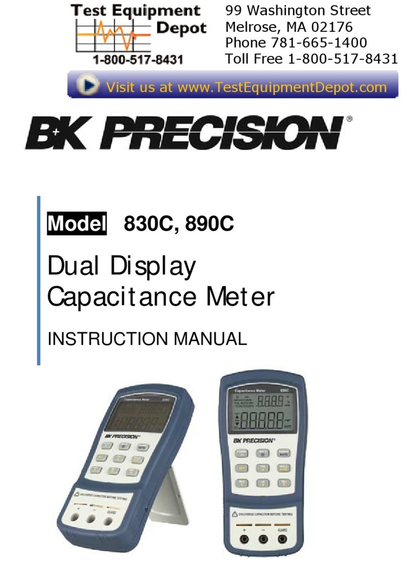 B+K precision 830C User manual