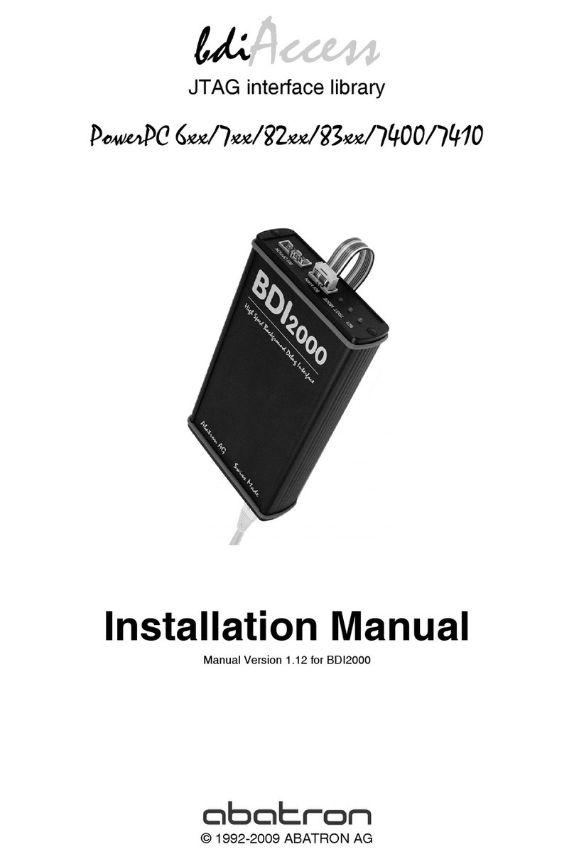 Abatron BDI2000 installation manual