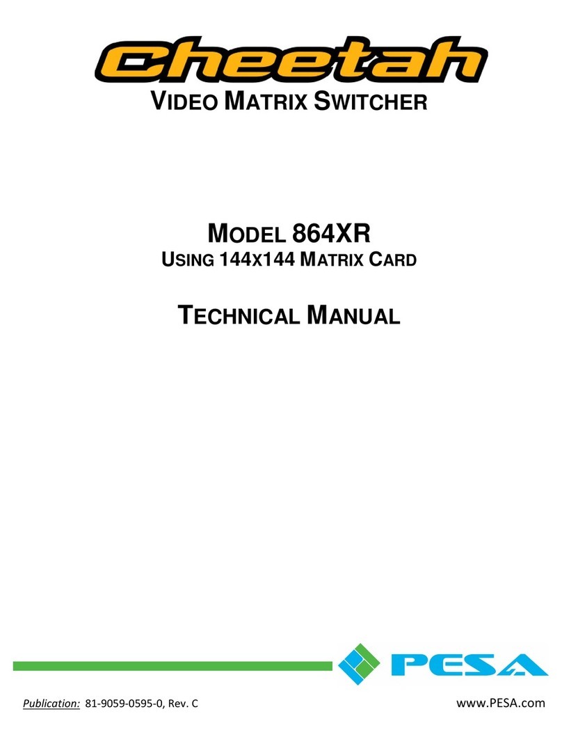 Cheetah 864XR Technical manual