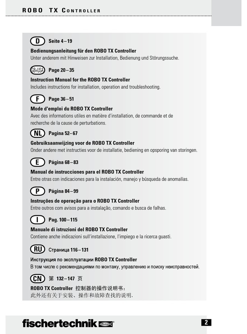 fischertechnik ROBO TX instruction manual