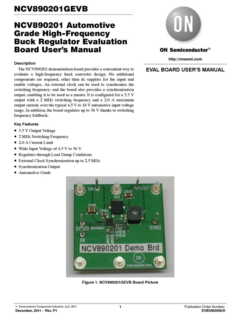 ON Semiconductor NCV890201GEVB user manual