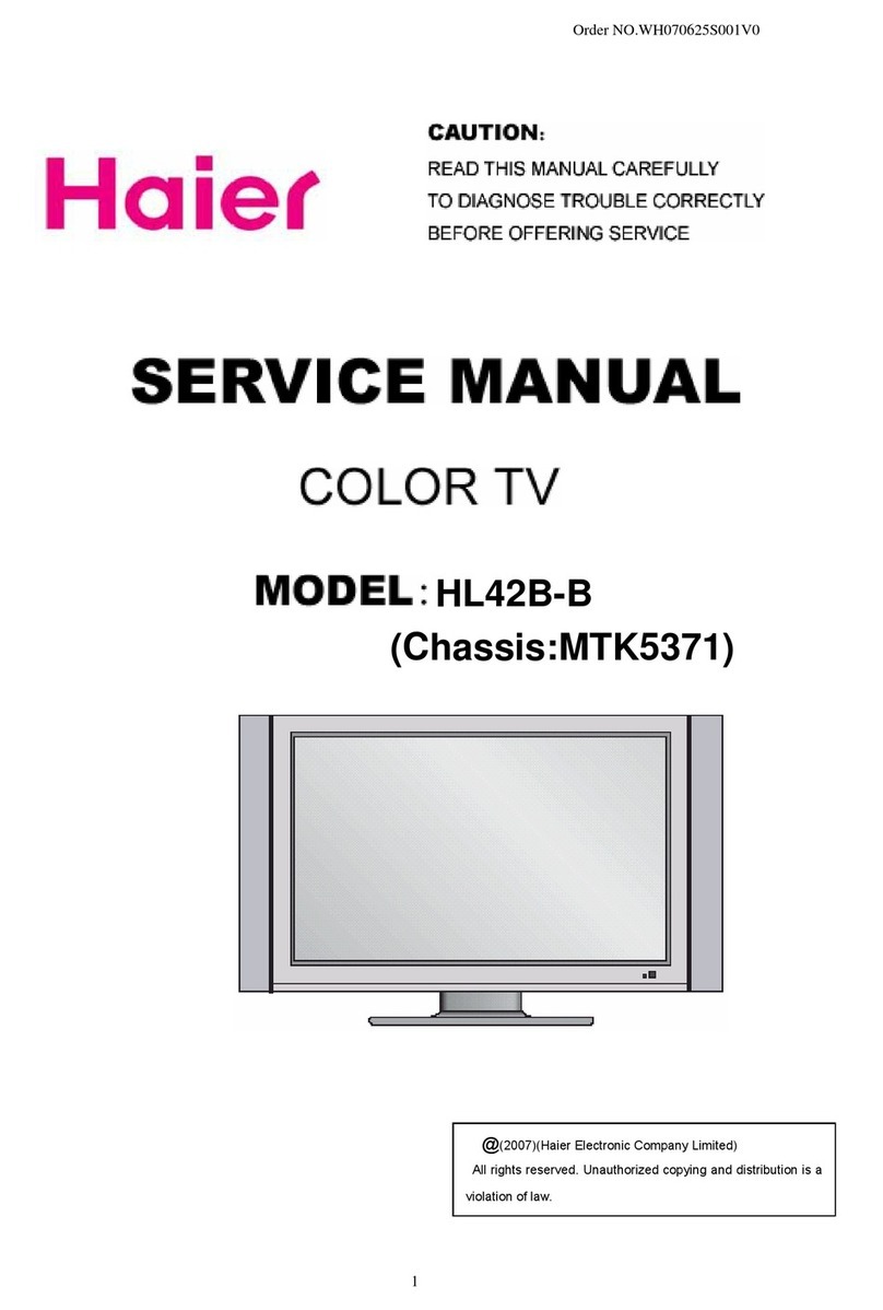 Haier HL42B-B User manual Haier HL42B-B User manual