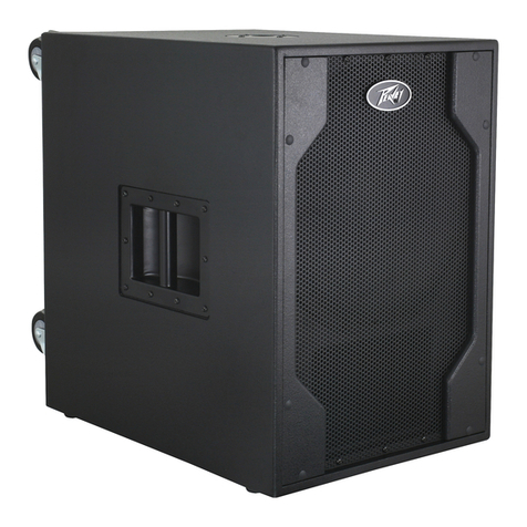 Peavey PVX pSub User manual